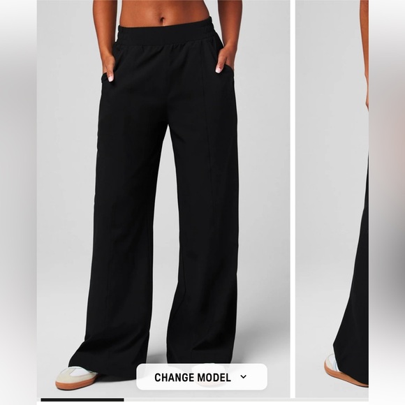 Fabletics Downtown Wide Leg Pant - Picture 1 of 5